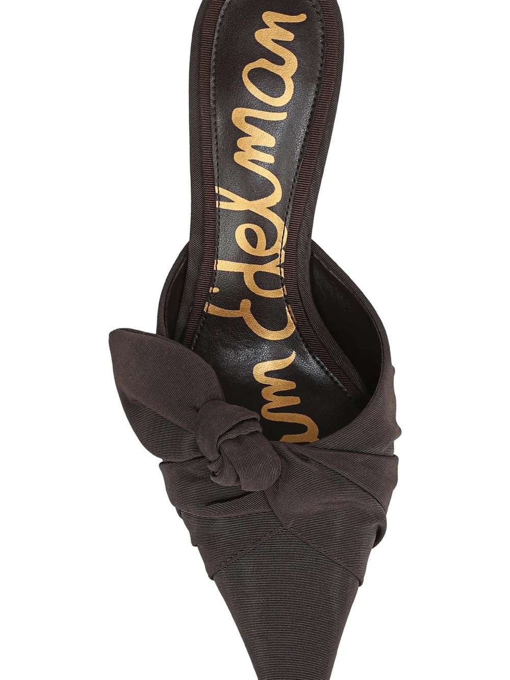 Sam Edelman Pointed Knot Mule - Dark Brown - Picture 6 of 7
